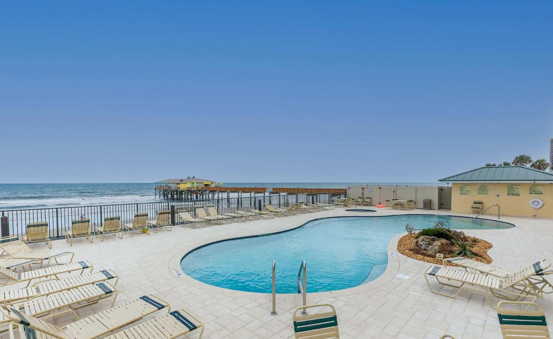 Ocean Views From Your Private Balcony! Sunglow Resort 606 By Brightwild Daytona Beach Shores Екстер'єр фото