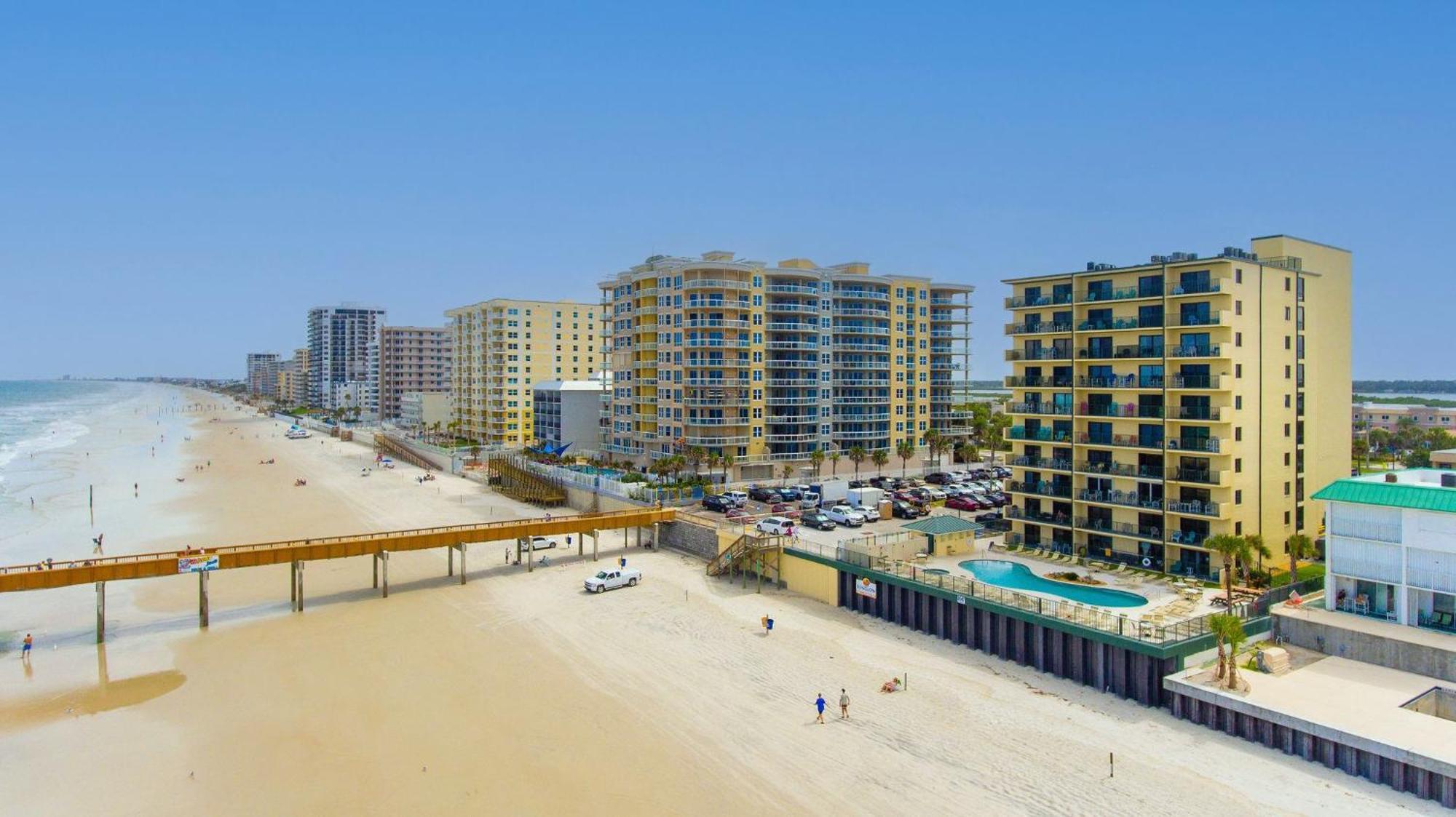 Ocean Views From Your Private Balcony! Sunglow Resort 606 By Brightwild Daytona Beach Shores Екстер'єр фото
